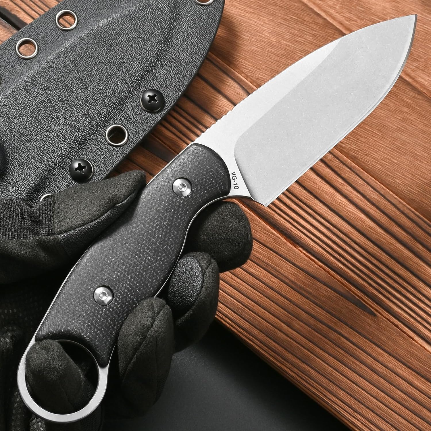 Bushcraft Knife Fixed - Nóż ze stałym ostrzem Eafengrow FF116,
