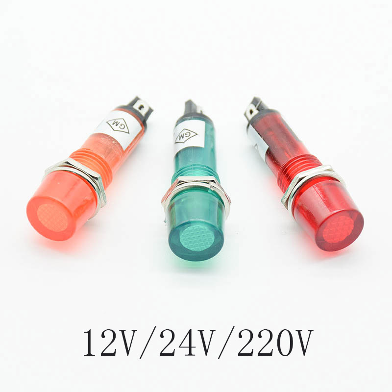 Signal Panel Orange - 5 sztuk 220V 12V 24V DC