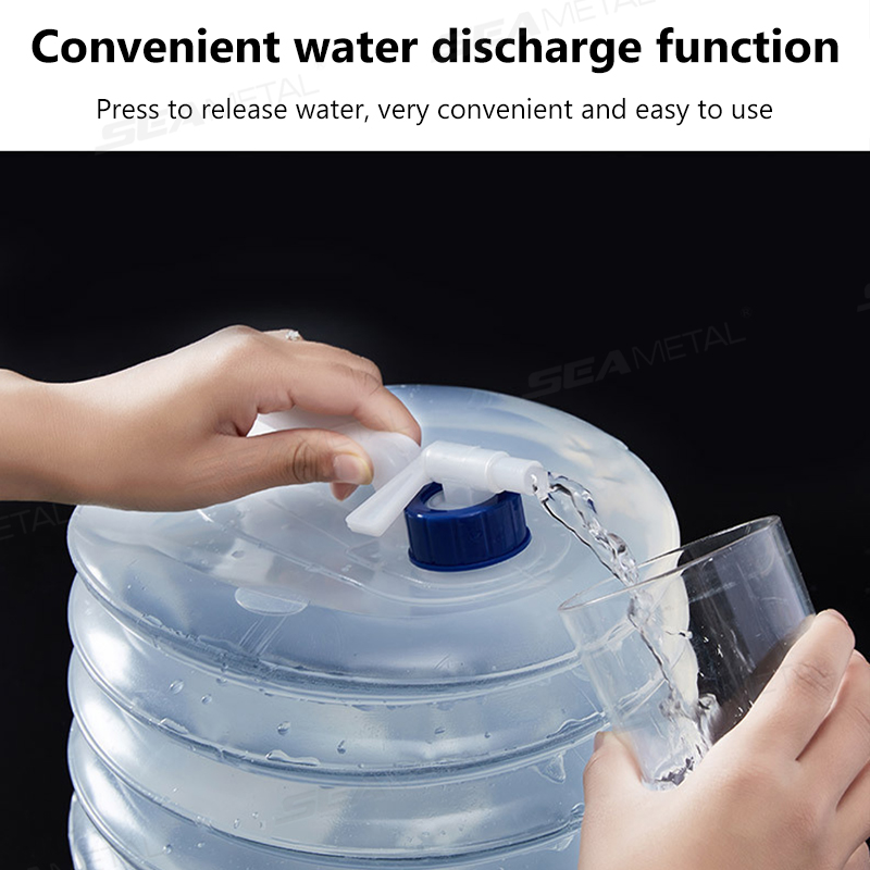 SEAMETAL 5L-15L Składany Wiadr – Water Bag Collapsible recenzja i cena