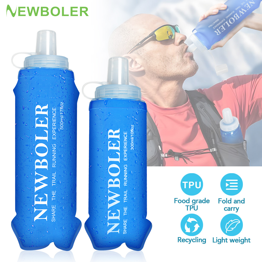 NEWBOLER 300/500ML butelka na  – Water Bag Collapsible recenzja i cena