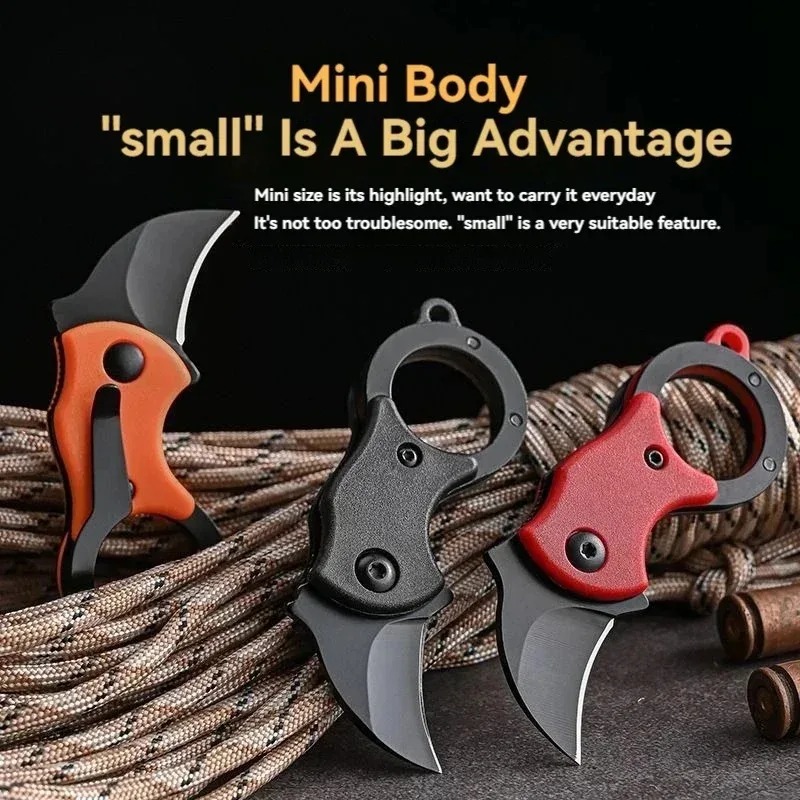 Mini brelok do kluczy z nożyki – Bushcraft Knife Fixed recenzja i cena