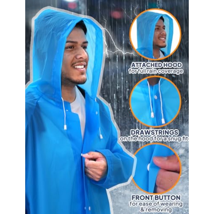 ANYOO 2-pak Płaszczyki przeciw – Emergency Poncho Rain recenzja i cena