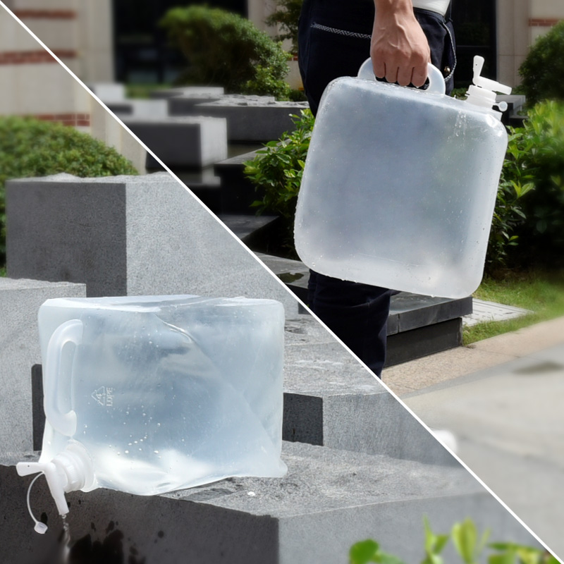 1 szt. 5L Plastikowy Składany  – Water Bag Collapsible recenzja i cena
