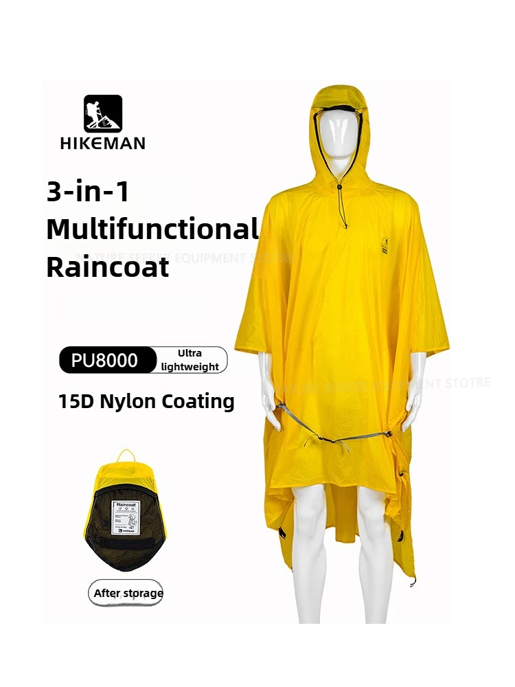 15D/210T płaszcz przeciwdeszcz – Emergency Poncho Rain recenzja i cena