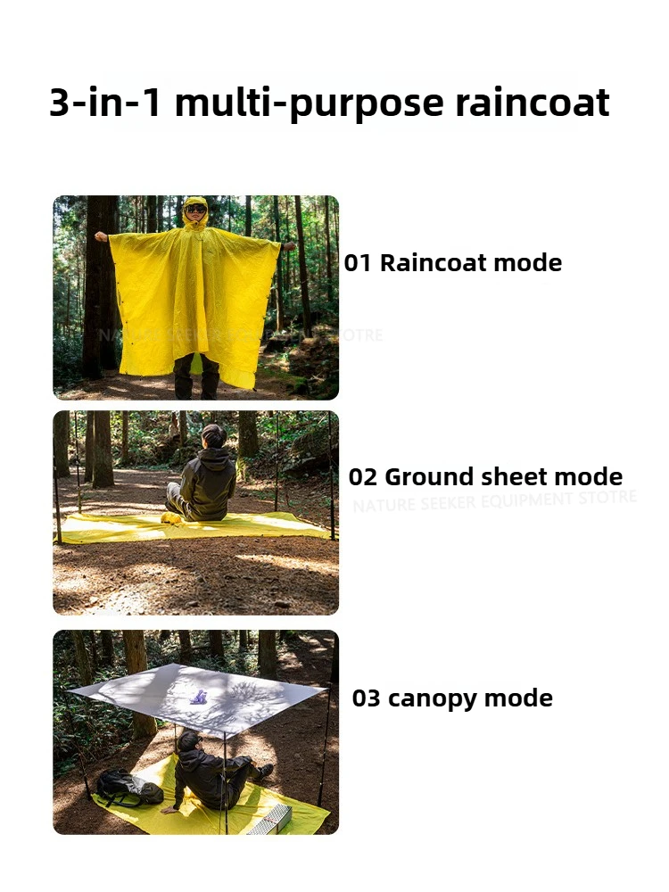 15D/210T płaszcz przeciwdeszcz – Emergency Poncho Rain recenzja i cena